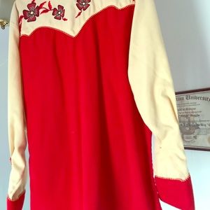 Vintage western cowgirl shirt